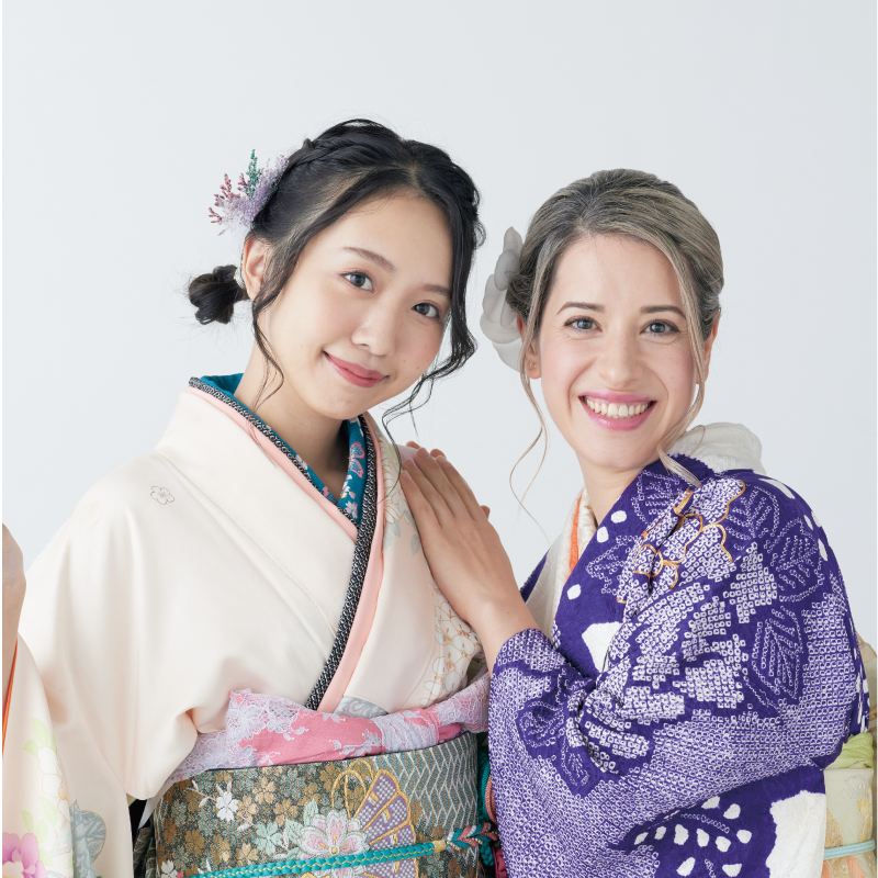 Let us make a kimono(Kimono is a gift)