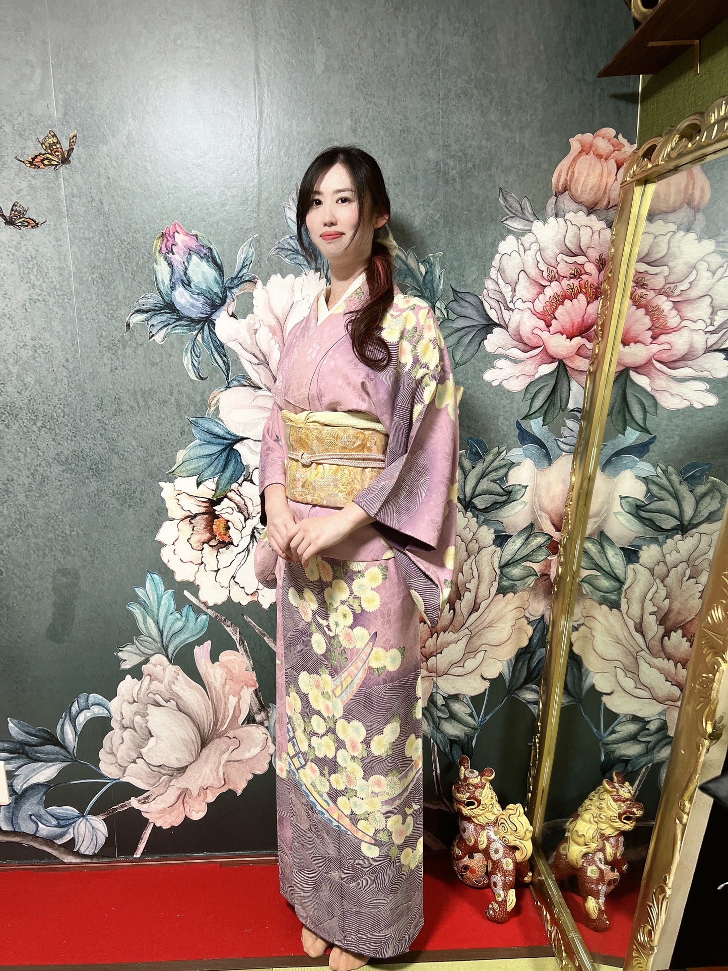 Let us make a kimono(Kimono is a gift)