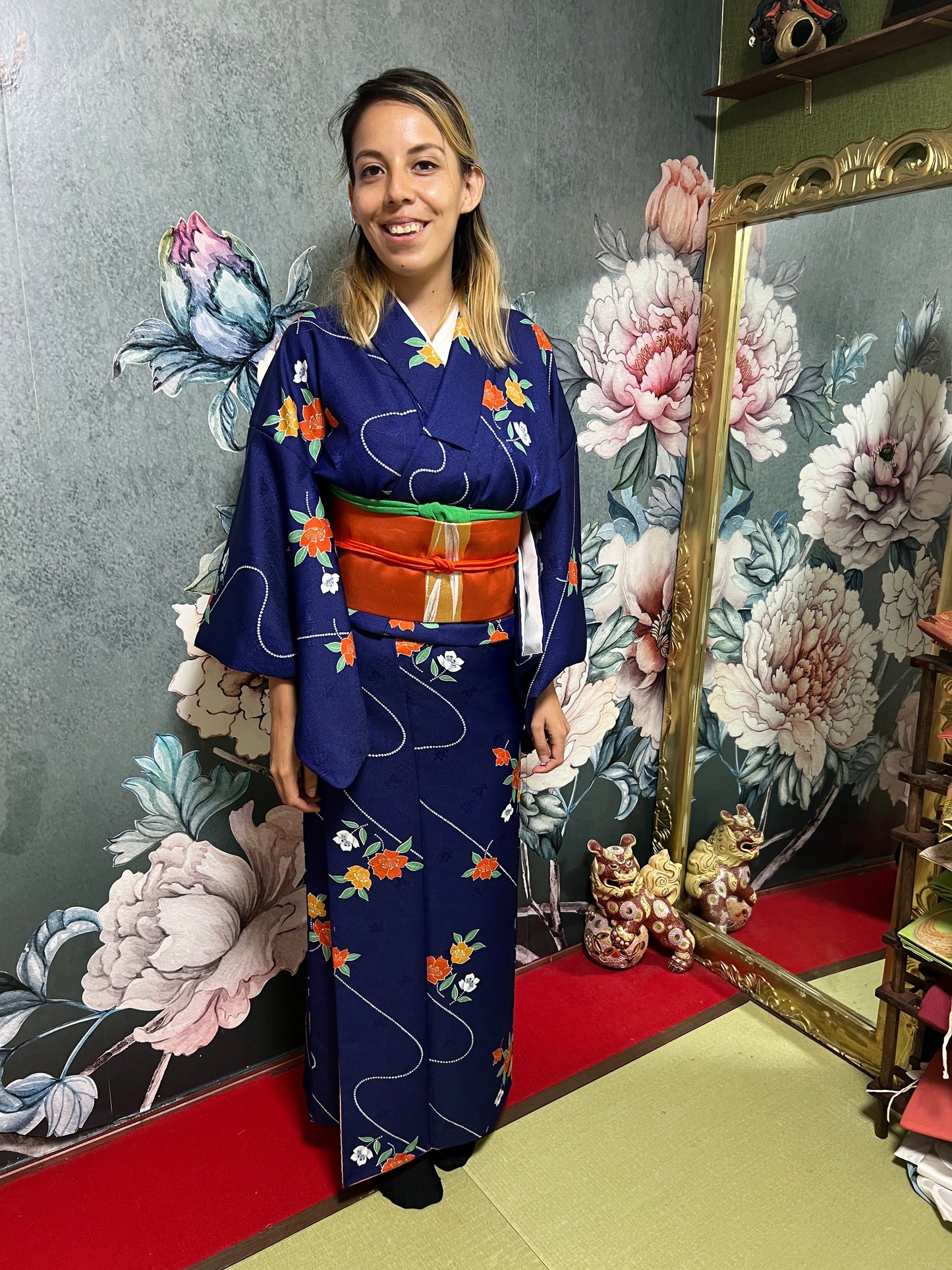 Let us make a kimono(Kimono is a gift)