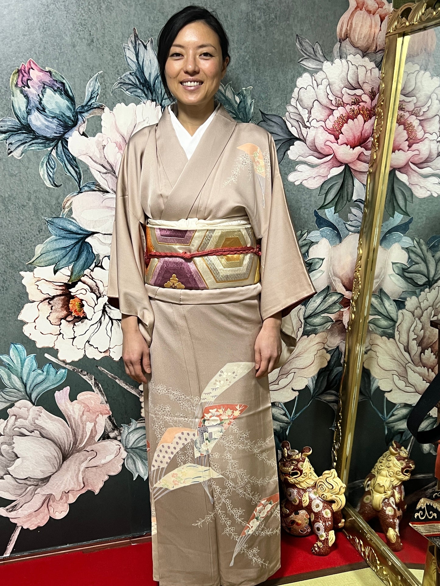 Let us make a kimono(Kimono is a gift)