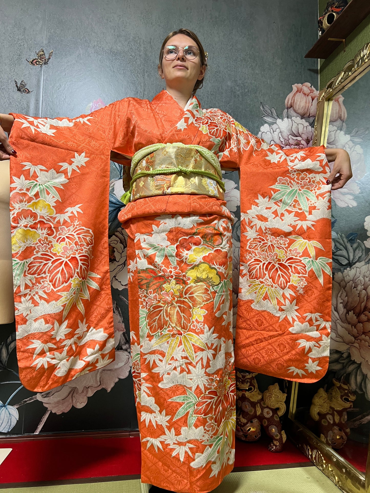 Let us make a kimono(Kimono is a gift)