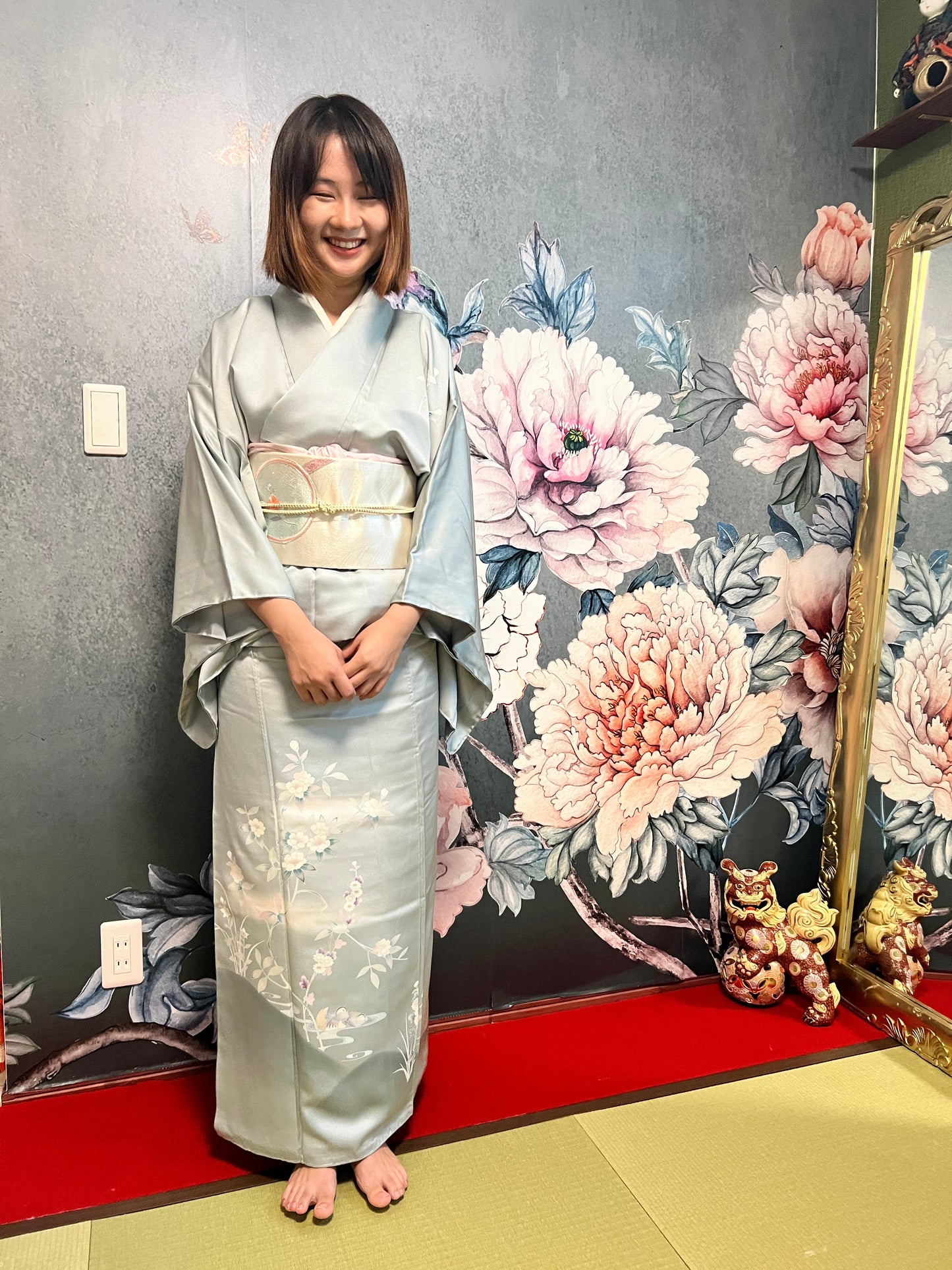 Let us make a kimono(Kimono is a gift)