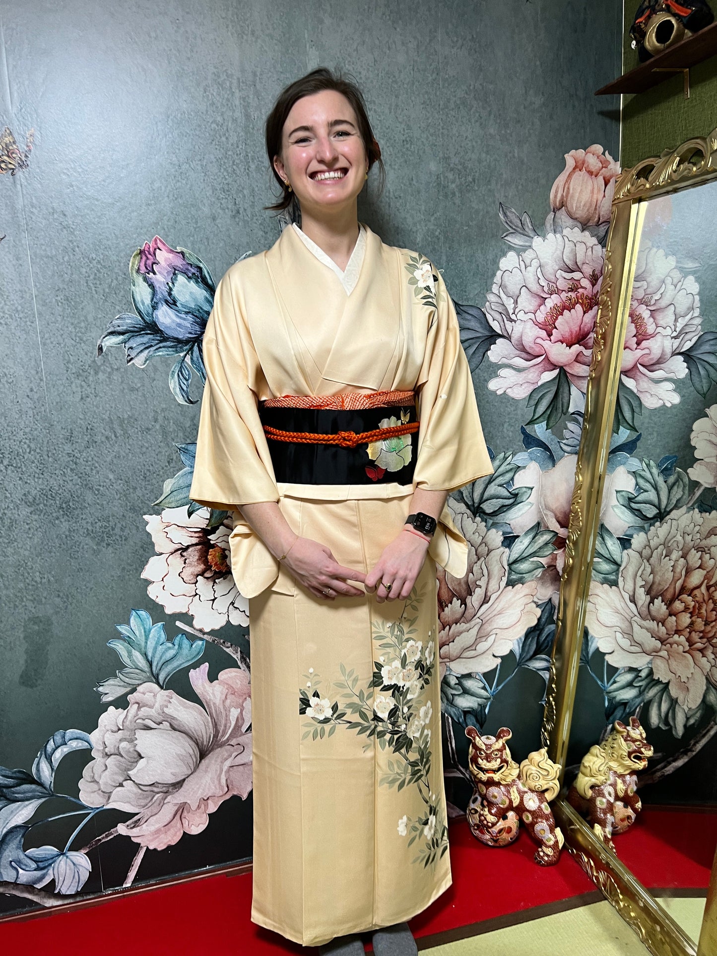 Let us make a kimono(Kimono is a gift)