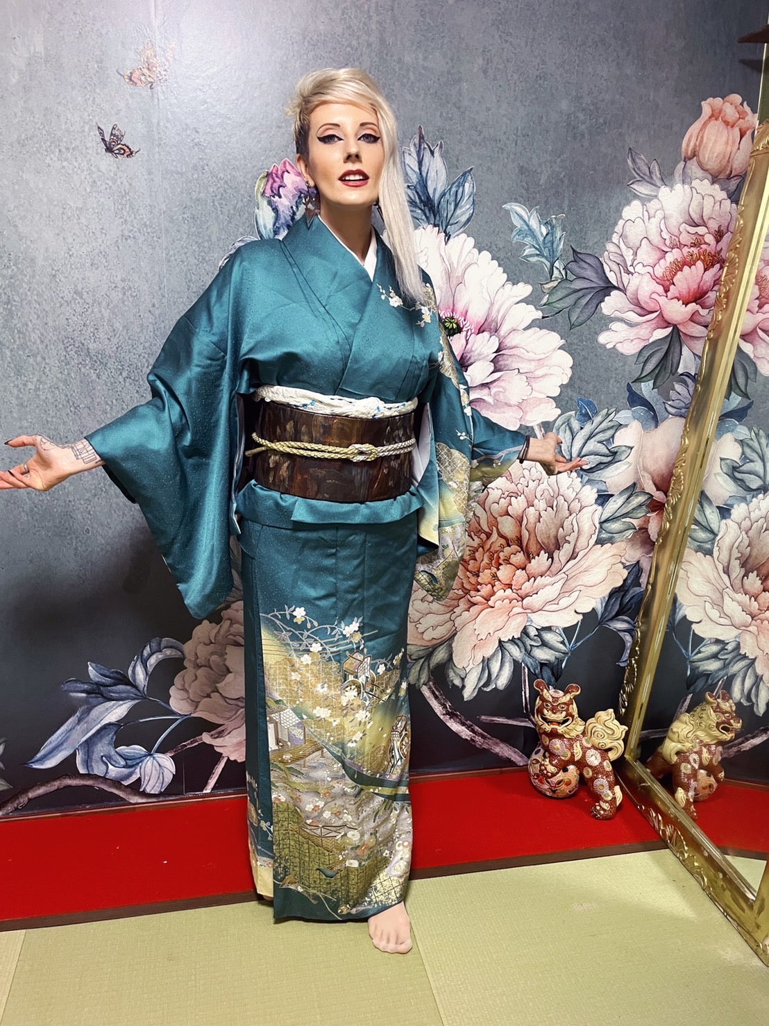 Let us make a kimono(Kimono is a gift)