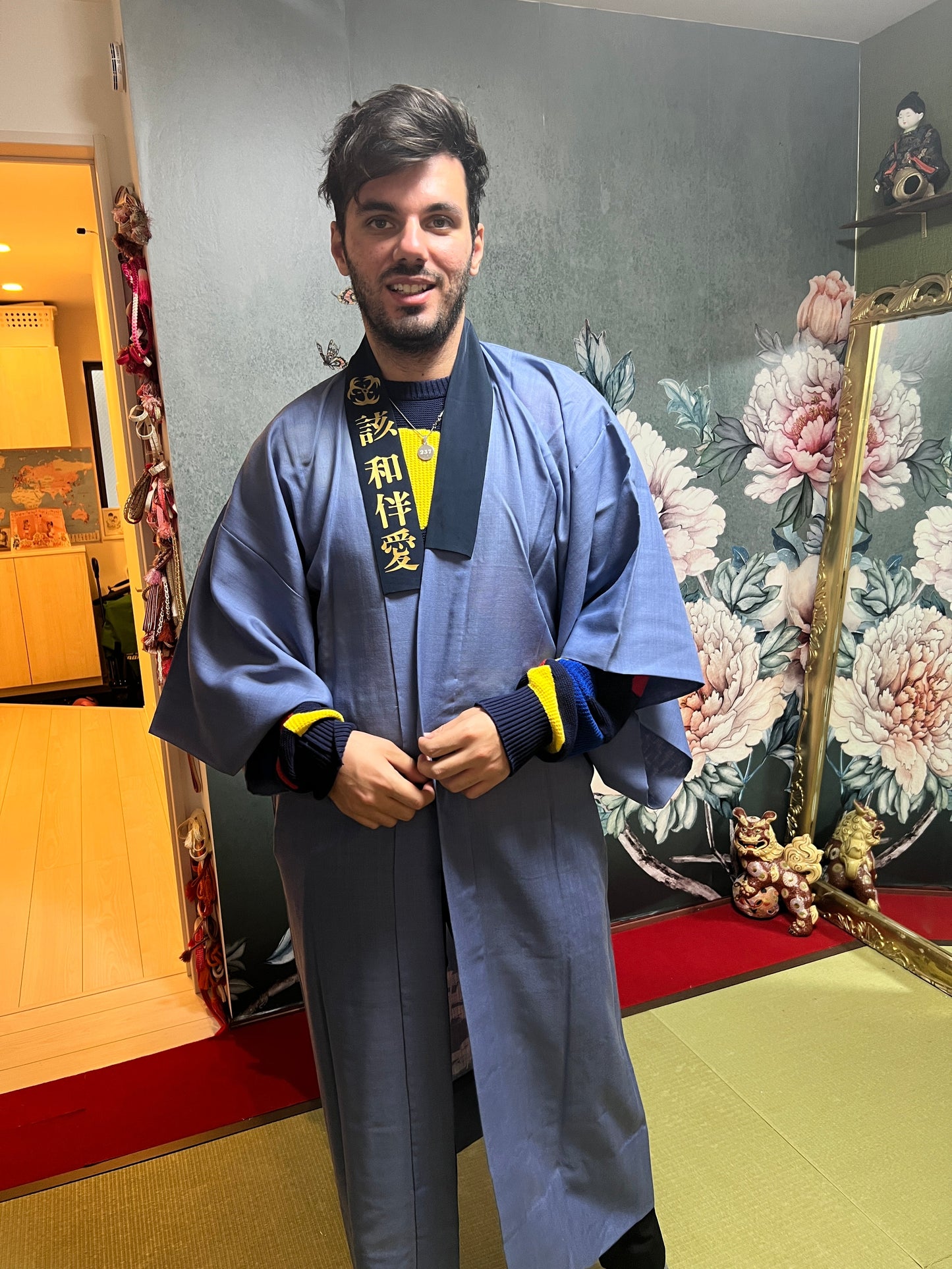 Let us make a kimono(Kimono is a gift)