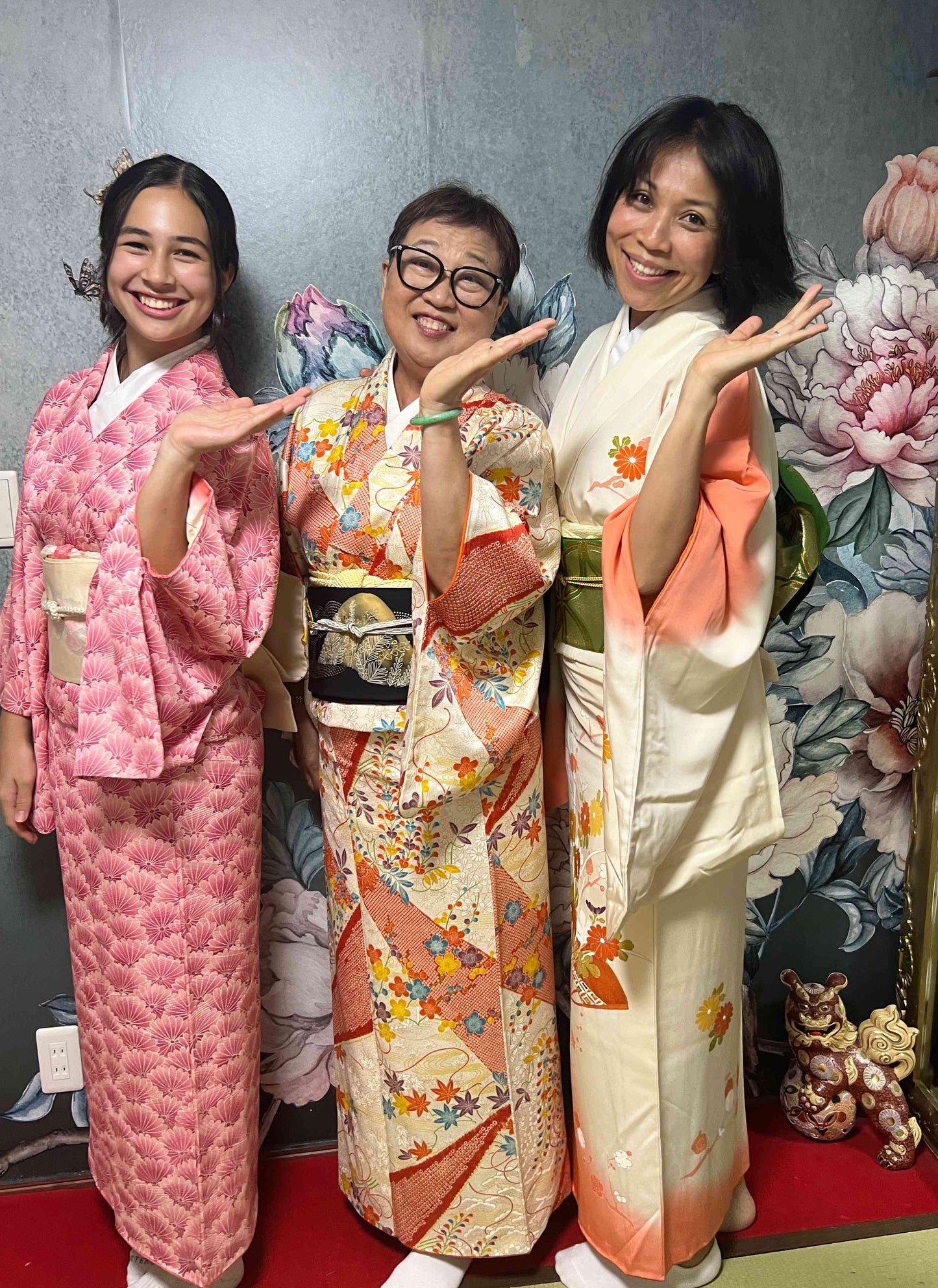 Let us make a kimono(Kimono is a gift)