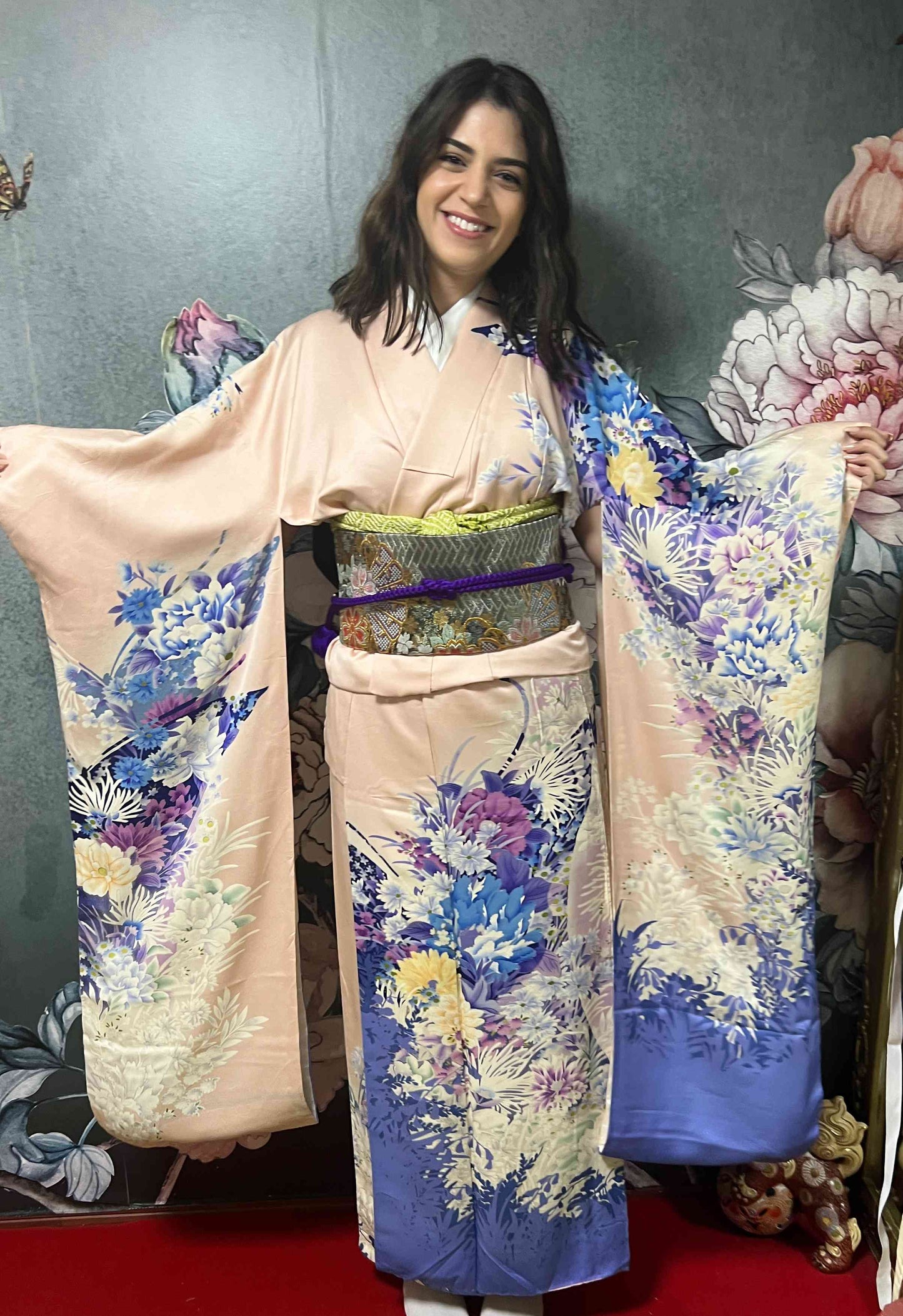 Let us make a kimono(Kimono is a gift)