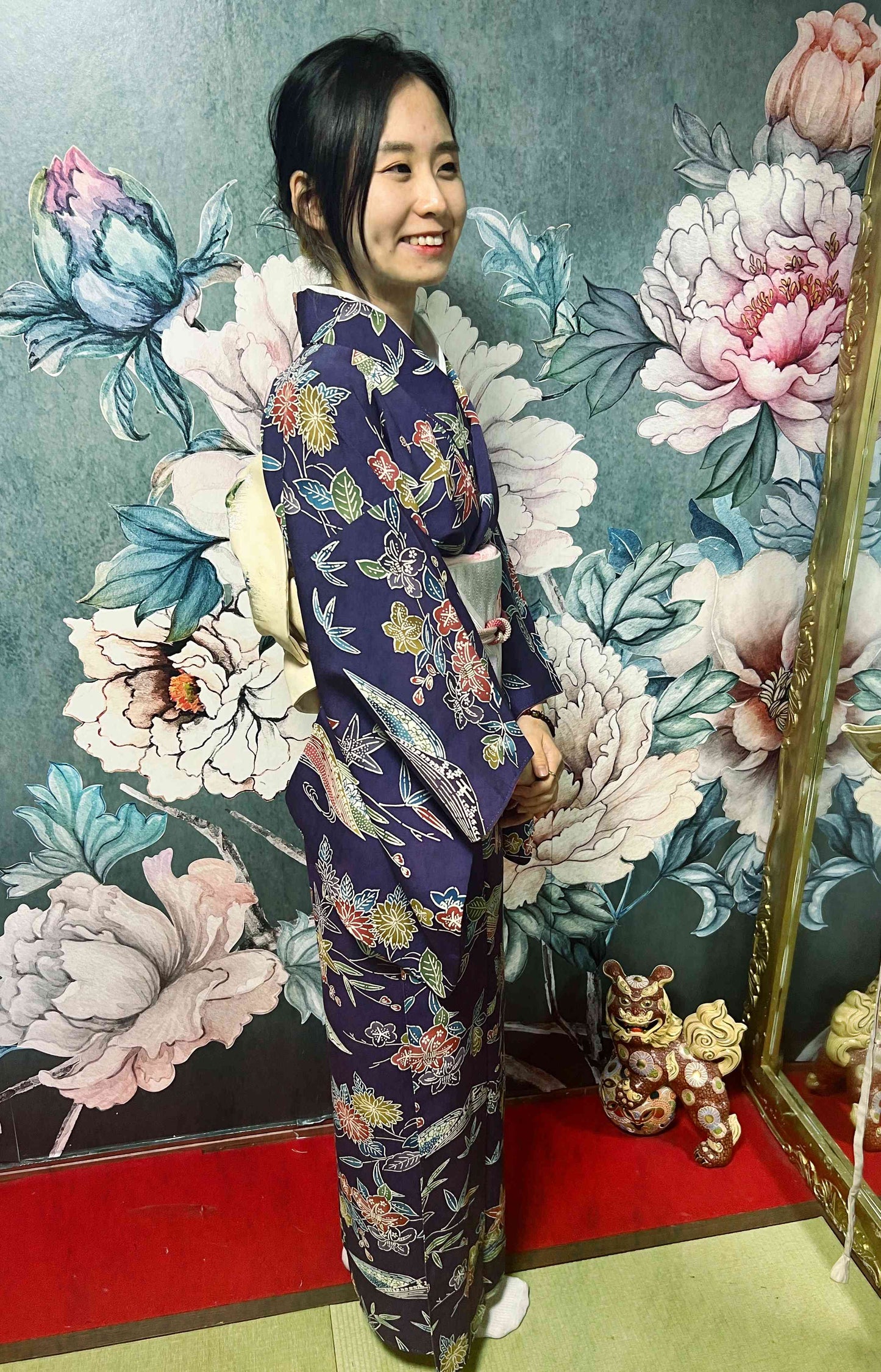 Let us make a kimono(Kimono is a gift)