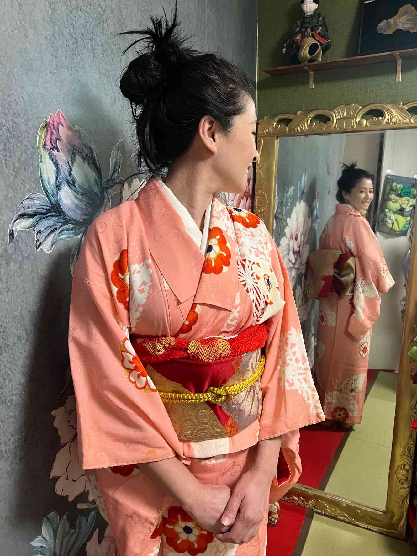 Let us make a kimono(Kimono is a gift)